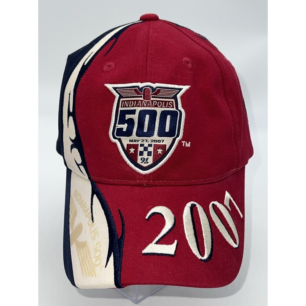Indianapolis 500 Hat 2007 Brickyard Authentics IndyCar Racing Cap 91st Running